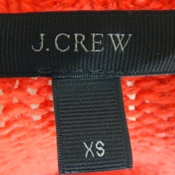 J. Crew Red Tunic Sweater Holiday 15 - Picture 5 of 5